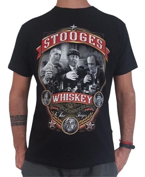 Remera Yorkstone Algodon 3 Chiflados Whisky Talles Xs Al Xxl