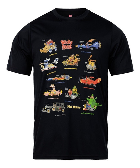 Remera De Algodón Yorkstone Autos Locos Talles Xs A Xxl
